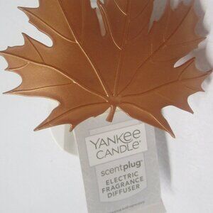 NEW! Yankee Candle Electric Fragrance Diffuser - Copper-Tone Maple Leaf
